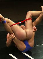 Four NK studly superstars compete in an epic tag team match for complete dominance. The winners gang fuck the losers in a brutal fuck-fest. by Naked Kombat