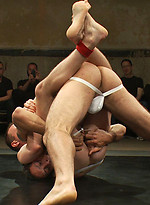 Four hot studs in a testosterone fueled tag team match in front of a live audience. Who will win and who will gave their hole pounded into oblivion? by Naked Kombat