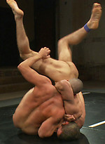 Two hot bodied studs push each other to the limit on the mat and then push each other over the edge with a brutal suck and fuck session. by Naked Kombat