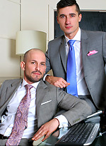 Starring Jay Rooberts & Max Duran: Hole In One, muscled hunks fucking by Men at Play With Max Duran