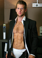 David Jones jacking off by Men at Play