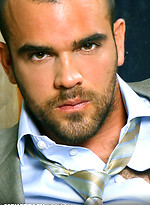 Stunning muscled guy showing his love gun by Men at Play With Damien Crosse