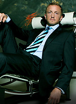 Businessman appears to be a sexy gay lover by Men at Play