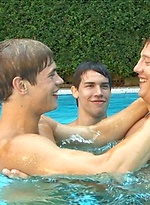 Three hot studs Dolph Lambert, Kris Evans and Sascha Chaykin have sex by BelAmi Online With Dolph Lambert,Kris Evans