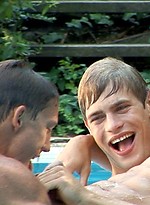 Three hot studs Dolph Lambert, Kris Evans and Sascha Chaykin have sex by BelAmi Online With Dolph Lambert,Kris Evans