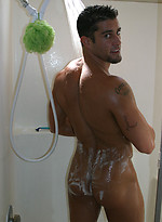 Hot muscled man Cody jerking off dick by Cody Cummings With Cody Cummings