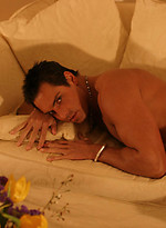 Gorgeous Marcello loves to look at his porn collection and masturbate by With Marcello With Marcello