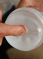 Marcello takes off his shoes and then wanks his cock into a fleshlight by With Marcello With Marcello