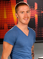 Kennedy Carter Livens Up The Dude Show. Tattooed red stud. by Hot House Backroom With Kennedy Carter