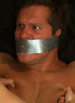A bold Peeping Tom breaks into a stud\\\\\\\'s apartment and ends up as the bondage victim. by Bound Gods