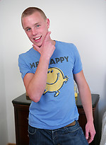 Horny Young Newbie Chris Tries his 1st Dildo and Shoots a Massive Load by English Lads