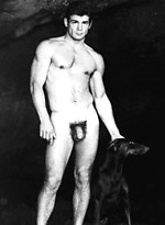 Hot hunk posing naked by Colt Studio