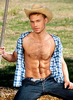 Zach Alexander shows his hairy muscled body outdoors by Colt Studio With Zach Alexander