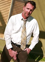 Jaren Taylor jerking off dick by Hot Older Male