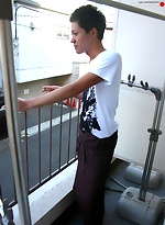 Japanese boy-next-door Haruki jerking off! by Japan Boyz