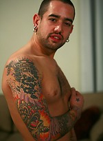 Josh Edwards shows his pirced cock by Hot Older Male