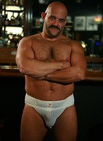 Bald mature bear Jeremy Steel by Hot Older Male