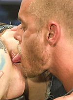 Three tattooed bears fisting scene by Hot House Backroom
