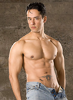 Raphael Alencar shows his huge cock by Hot House Backroom
