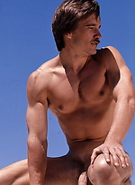 Vinatage pics of a hot gay muscle hunk by Colt Studio