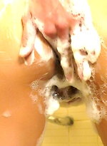 Mitsuru Wanks and Fingers Himself in the Shower in  by Japan Boyz