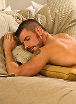 Muscle man shows big cock and sexy butt by Colt Studio