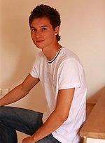 Skinny twink Gaelan Binoche shows his fat cock by BelAmi Online With Gaelan Binoche