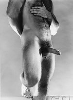 Moose and Bob Randall. Naked men vintage pics by Colt Studio With Moose