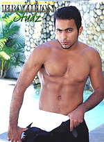 Antonio Bellus naked outdoors by Brazilian Studz