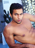 Antonio Bellus naked outdoors by Brazilian Studz