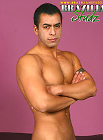 Latino hunk Alfonso Rosas  shows his cock by Brazilian Studz