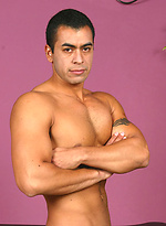 Latino hunk Alfonso Rosas  shows his cock by Brazilian Studz
