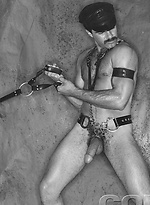 Hot vintage pics of a gay man by Colt Studio