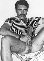 Hot vintage pics of a gay man by Colt Studio
