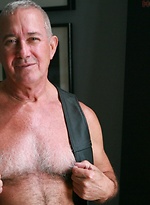 Dick Ryan jerking off his uncut dick by Hot Older Male