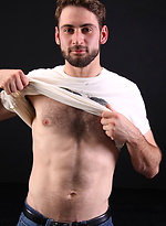 Hairy stud Manning shows cock by ChaosMen