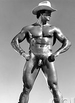 Muscle man Leo Hooks naked by Colt Studio
