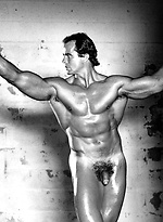 Muscle man Leo Hooks naked by Colt Studio