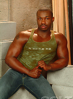 Ebony muscle man Mark Williams by Colt Studio With Marc Williams