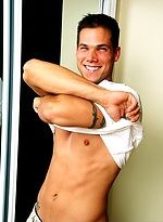 Sexy fitness model Dan Burch poses for Mark Wolff by Mark Wolff