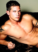 Sexy fitness model Dan Burch poses for Mark Wolff by Mark Wolff