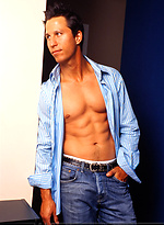 Sexy fitness model Brody Mitchell by Mark Wolff