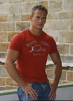Young hottie jock Chris Naslund gets hard by Mark Wolff