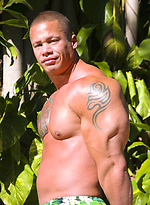 Sexy Matthew Rush shows off his ripped body by Mark Wolff With Matthew Rush