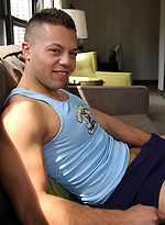Mr Muscles Paulie Vauss strips and Jerks off for Ben by Bentley Race