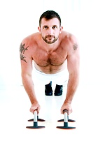 Hairy hunk Morgan Black by Bound Jocks With Morgan Black