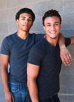 Cute and horny - muscled jocks from college by Frat Men