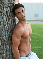 Hot college jock naked by Frat Men
