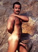 King Donovan posing naked by Colt Studio