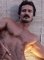 King Donovan posing naked by Colt Studio